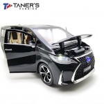 Diecast Mobil SUV LEXUS LM300 H Miniatur Metal Model 1:24